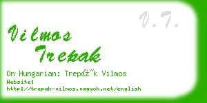 vilmos trepak business card